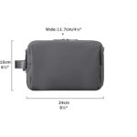 Custom 10" L Waterproof Toiletry Bag - 6