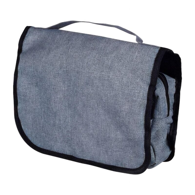 Custom 10.25x8" Foldable Hanging Toiletry Bag - 1