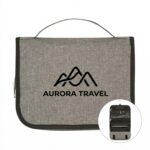 Custom 10.25x8" Foldable Hanging Toiletry Bag