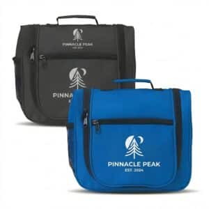 Custom 11x10x4" Expandable Toiletry Bag