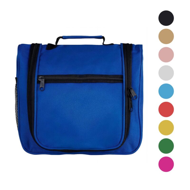 Custom 11x10x4" Expandable Toiletry Bag - 4