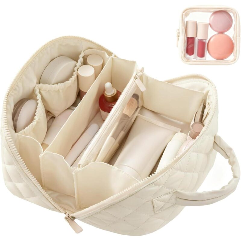 Custom 2pc Travel Cosmetic Toiletry Bag - 4