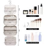 Custom 3" 1 Travel Hanging Toiletry Bag - 5