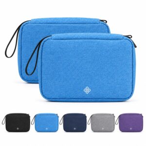 Custom 300D Polyester Hanging Toiletry Bag With Hook
