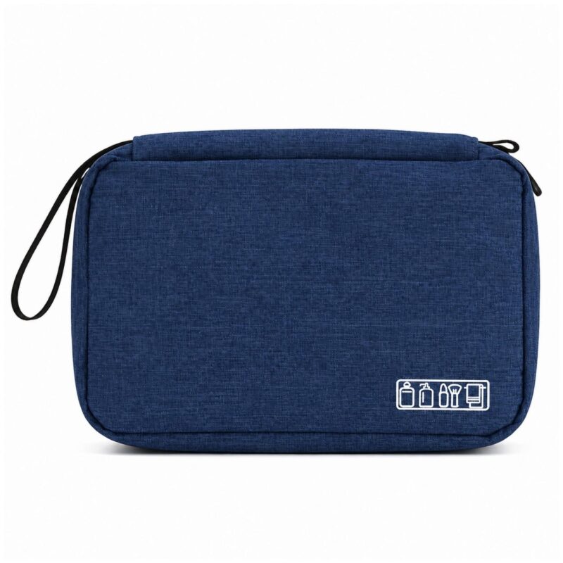 Custom 300D Polyester Hanging Toiletry Bag With Hook - 5