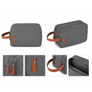 Custom 300D Polyester Roomy Toiletry Bag