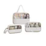 Custom 3pcs Toiletry Bag Travel Makeup Pouch - 4