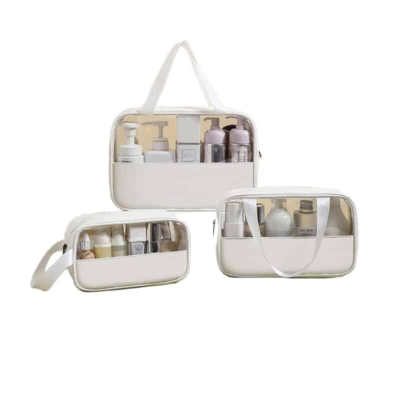 Custom 3pcs Toiletry Bag Travel Makeup Pouch - 4
