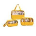 Custom 3pcs Toiletry Bag Travel Makeup Pouch - 5