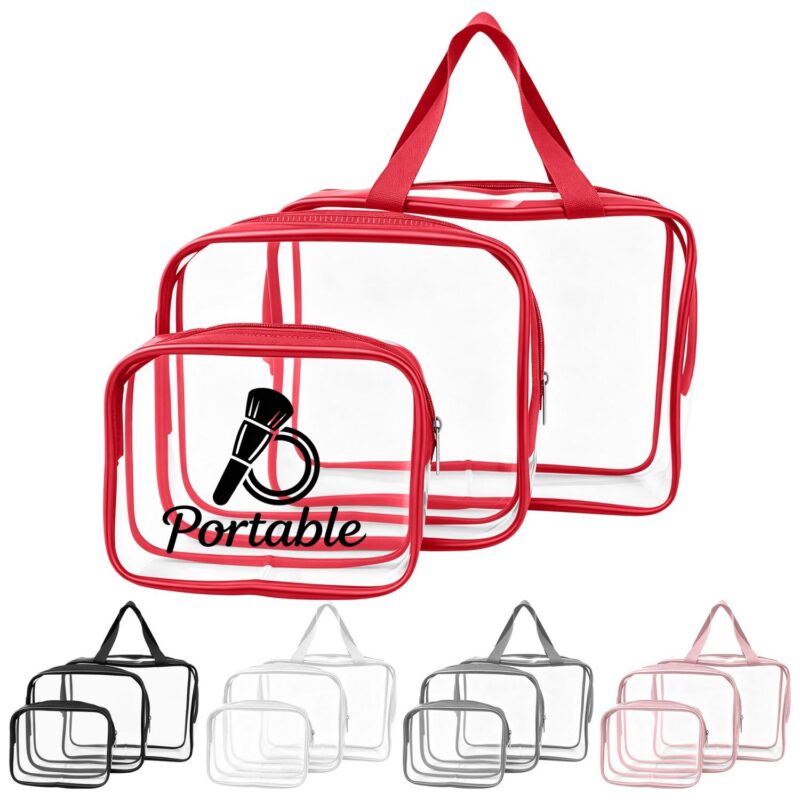 Custom 3pcs/Set Travel Toiletry Bag