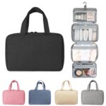 Custom 4-Fold Hanging Large Capacity Travel Toiletry Bag - 1
