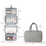Custom 4-Fold Hanging Large Capacity Travel Toiletry Bag - 3
