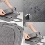 Custom 4 Sections Foldable Hanging Toiletry Bag Travel Organizer - 4