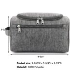 Custom 5.75" High Reusable Toiletry Bag - 2