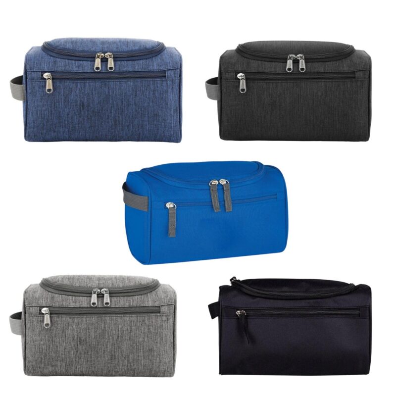 Custom 5.75" High Reusable Toiletry Bag - 4