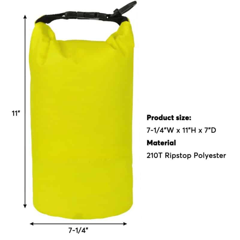 Custom 7.25x11x7" Waterproof Toiletry Bag - 2