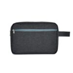 Custom 8.3" L Polyester Travel Toiletry Bag - 1