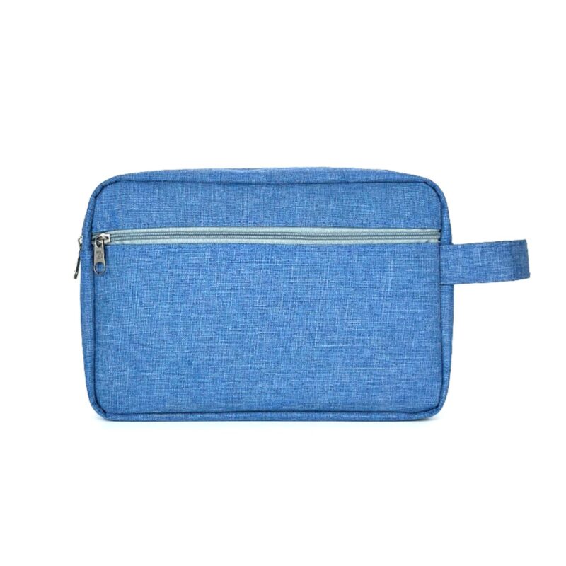 Custom 8.3" L Polyester Travel Toiletry Bag - 2