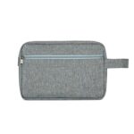 Custom 8.3" L Polyester Travel Toiletry Bag - 3