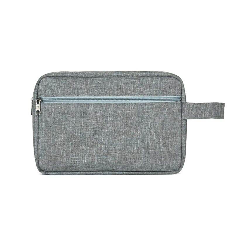 Custom 8.3" L Polyester Travel Toiletry Bag - 3