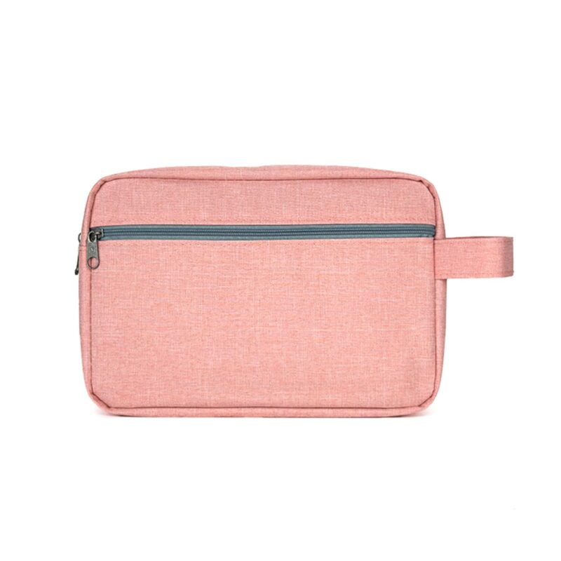 Custom 8.3" L Polyester Travel Toiletry Bag - 5