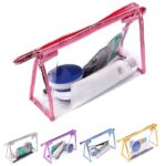 Custom 9 1/2''X6''X 2 2/5'' PVC Toiletry Bag - 1
