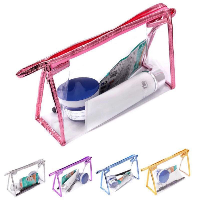 Custom 9 1/2''X6''X 2 2/5'' PVC Toiletry Bag - 1
