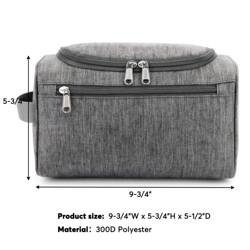 Custom 9.75x5.75" Toiletry Bag - 2