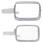 Custom AeroLOFT® Clear View 2 pc Travel Toiletry Bags - 1