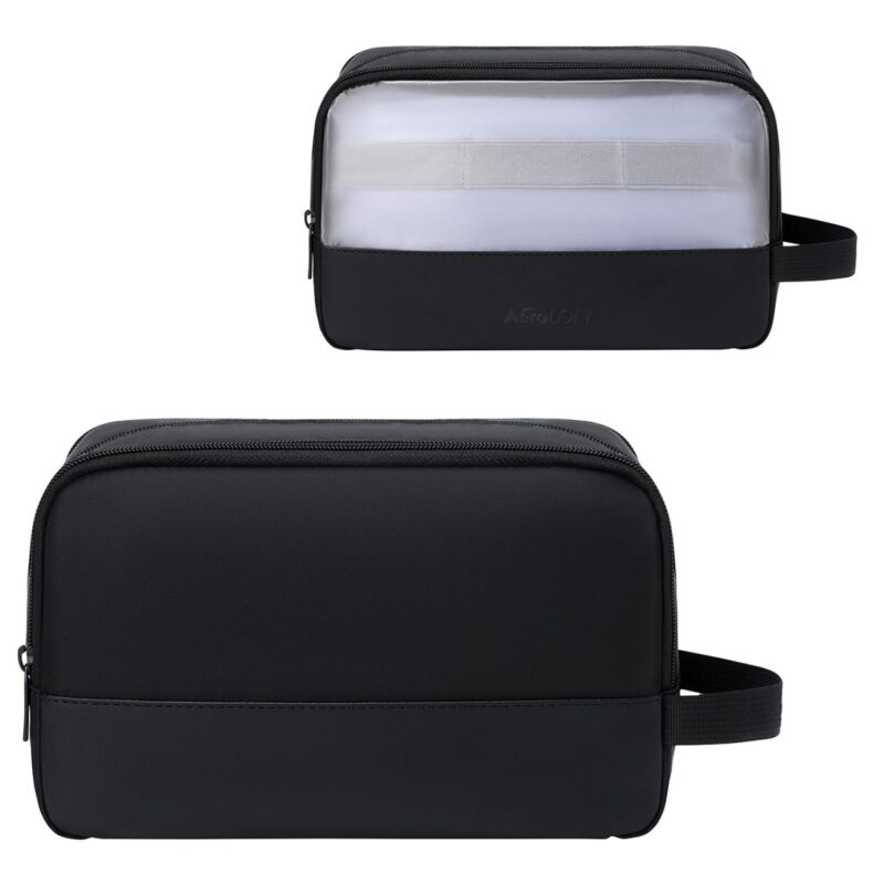 Custom AeroLOFT® Wide-Mouth Wet/Dry Toiletry Kit - 1
