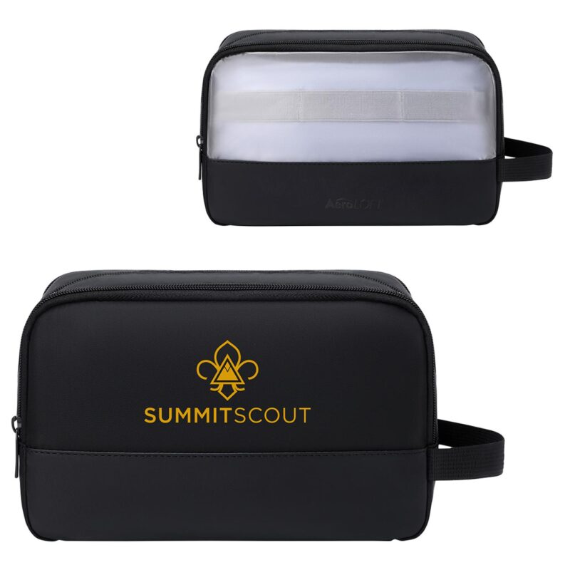 Custom AeroLOFT® Wide-Mouth Wet/Dry Toiletry Kit