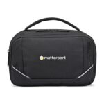 Custom American Tourister Zoom Turbo Toiletry Pouch - Black