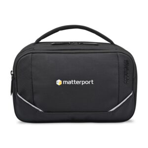 Custom American Tourister Zoom Turbo Toiletry Pouch - Black