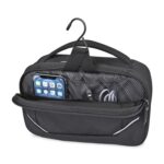 Custom American Tourister Zoom Turbo Toiletry Pouch - Black - 4