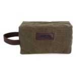 Custom Anselm Canvas dopp kit