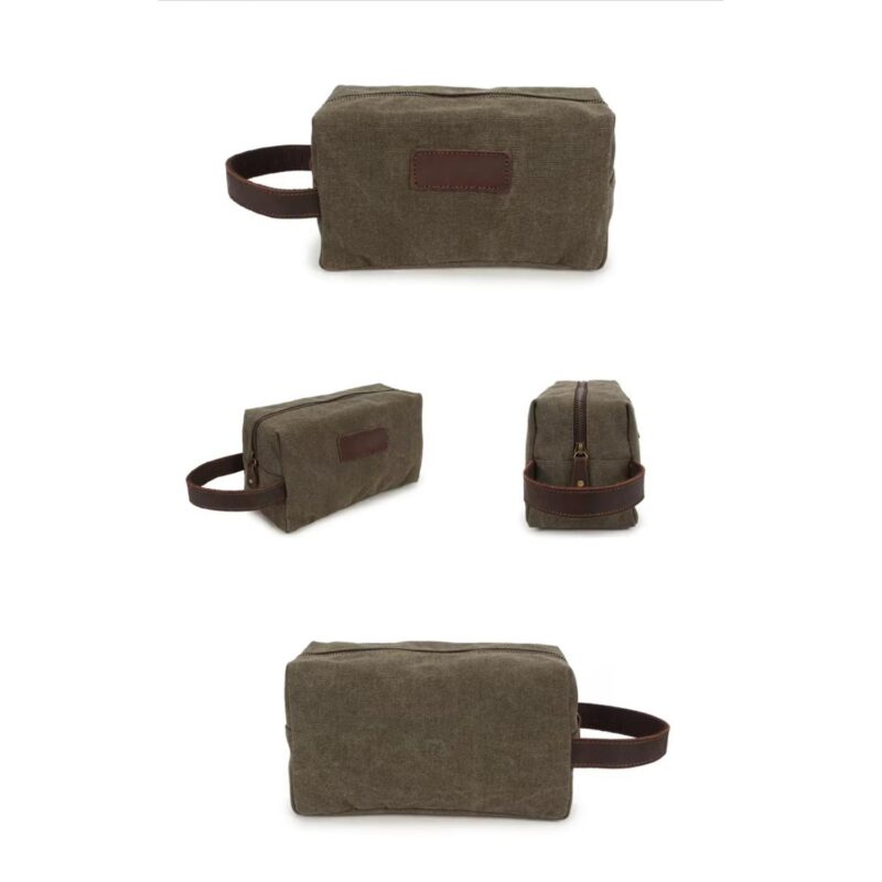 Custom Anselm Canvas dopp kit - 4