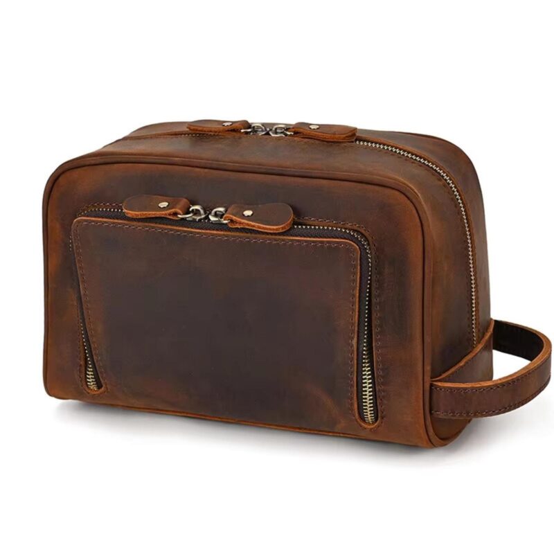 Custom Apero Leather luxury dopp kit - 1