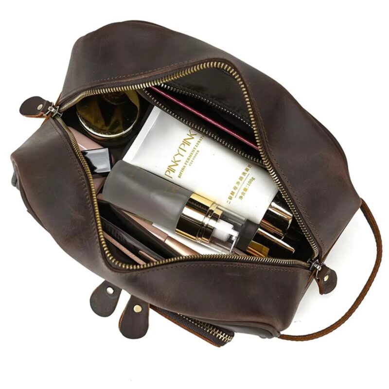 Custom Apero Leather luxury dopp kit - 4