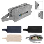 Custom Arden Recycled Cotton Toiletry Bag