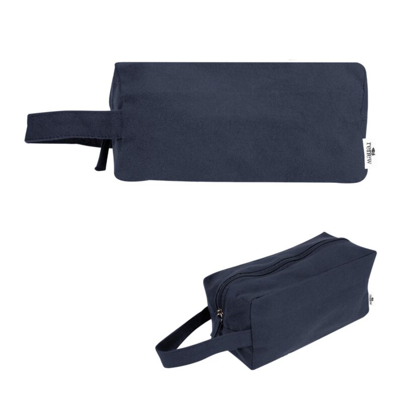 Custom Arden Recycled Cotton Toiletry Bag - 4