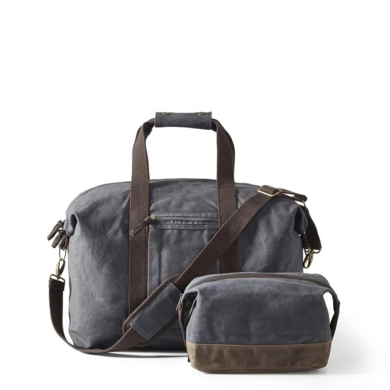 Custom Arizona Essential Organic Essential Cotton Canvas Custom Dopp Kit