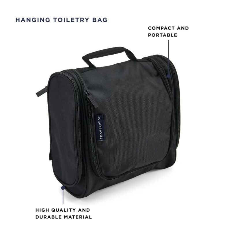 Custom BUILT® Travelwise Hanging Toiletry Bag - 2