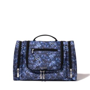 Custom Baggallini Toiletry Kit - Indigo Blue Petal