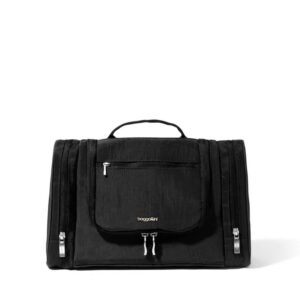 Custom Baggallini® Toiletry Kit Bag - Black