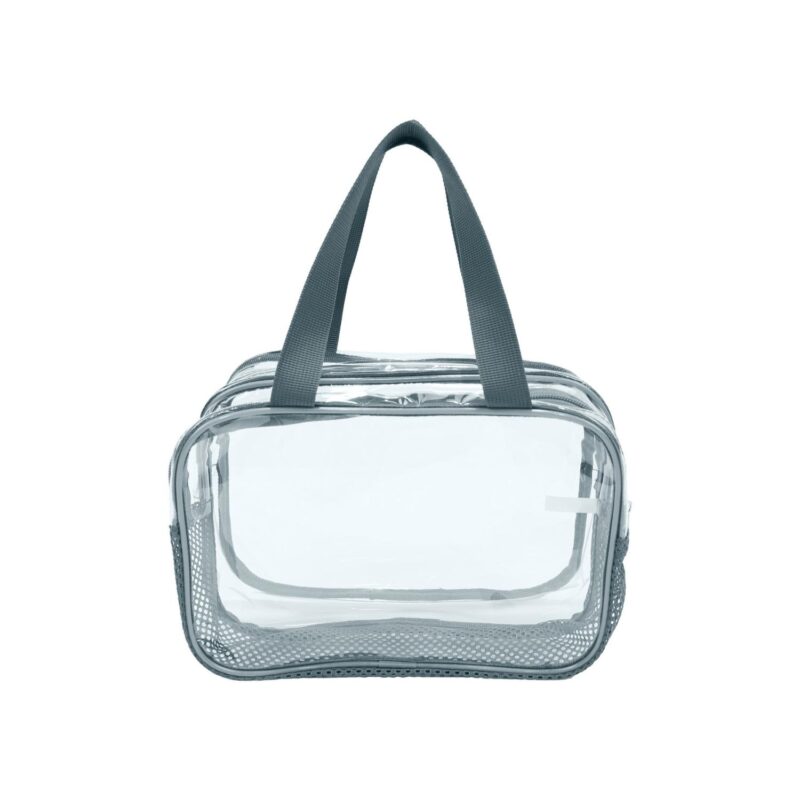 Custom Biodegradable Clear Toiletry Bag - 2