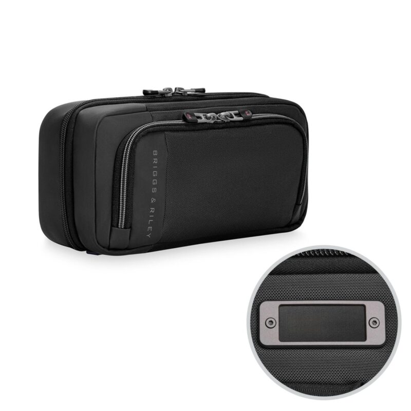 Custom Briggs & Riley ZDX Hanging Toiletry Kit - Black - 1