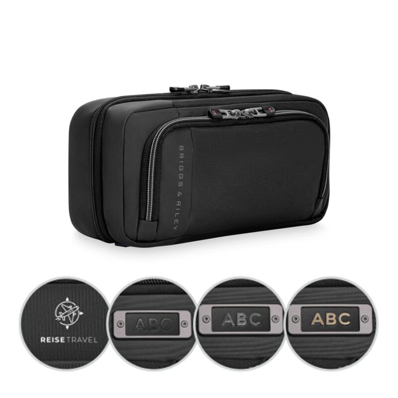 Custom Briggs & Riley ZDX Hanging Toiletry Kit - Black