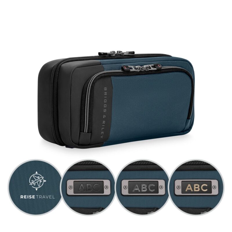 Custom Briggs & Riley ZDX Hanging Toiletry Kit - Ocean