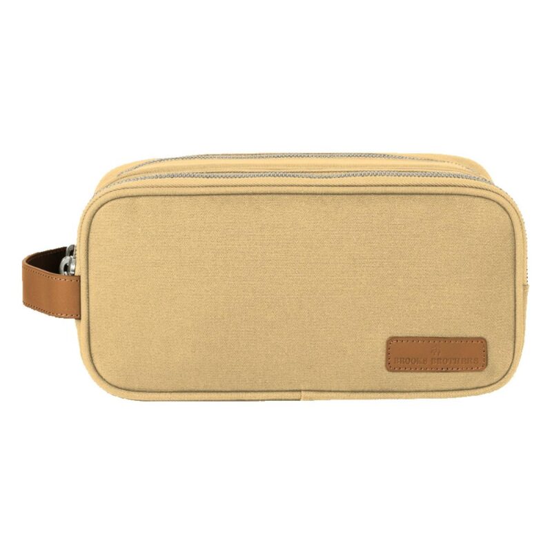 Custom Brooks Brothers® Wells Dopp Kit - 1