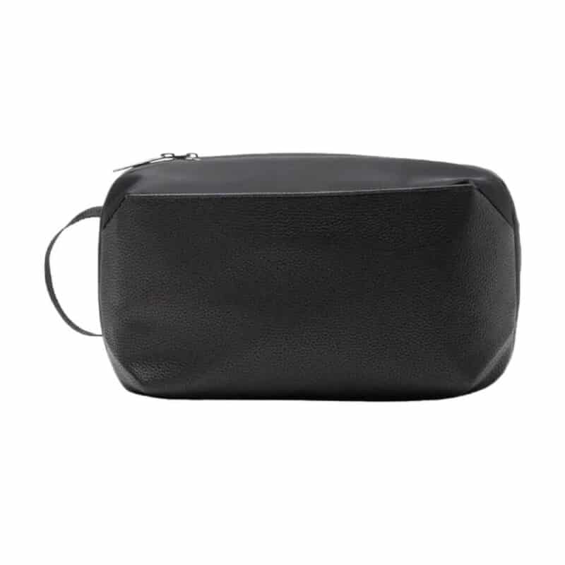 Custom Brookstone Compact Toiletry Kit Vegan Leather Travel Bag - 3
